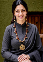 Bodhi Rudraksha Layered Mala Necklace