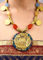 Imperial Nomad Coin Statement Necklace