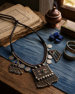 Sultana Kuchi Coin Bib Necklace