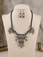 Anaya Tribal Amulet Choker Necklace Set