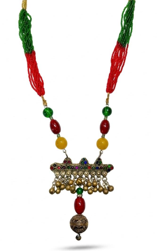 Multani Bazaar Beaded Tribal Necklace