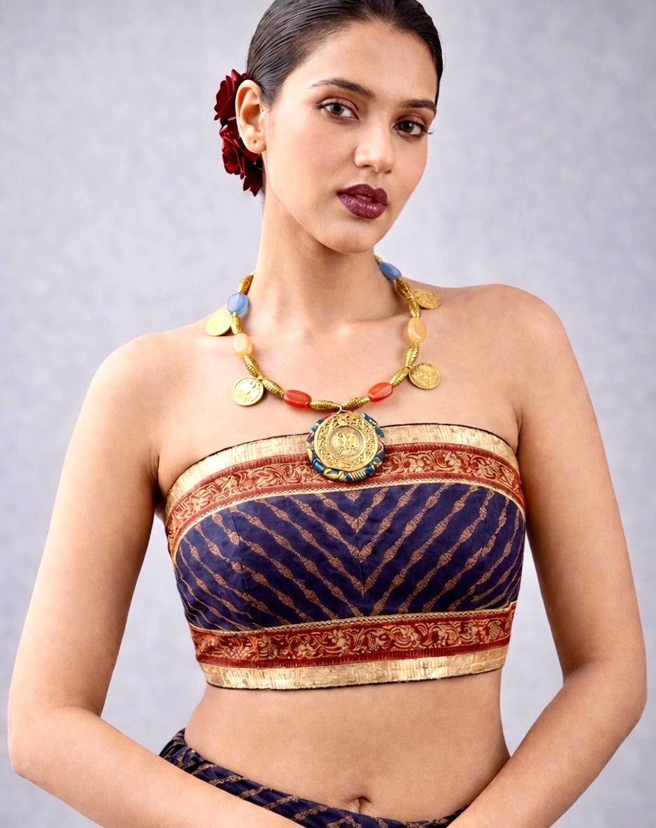 Imperial Nomad Coin Statement Necklace