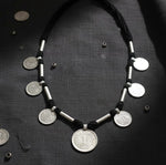 🪙 Mudraka – Vintage Coin Tribal Necklace