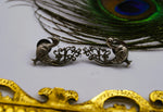 Folk Tale Peacock Studs