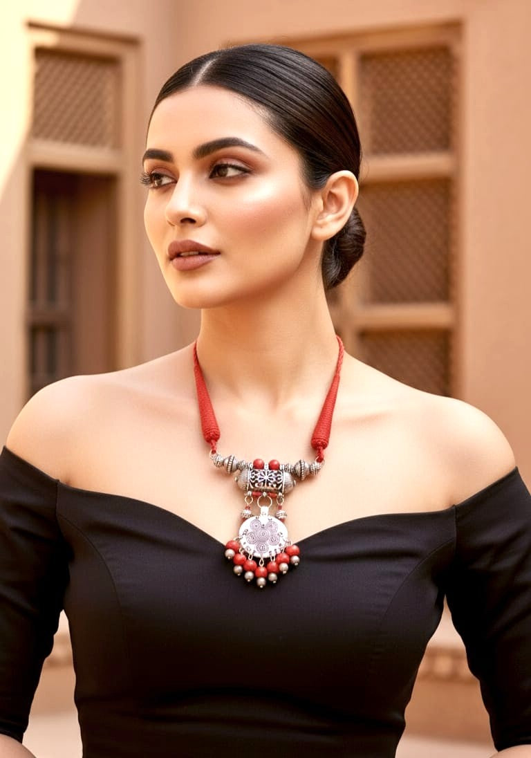 Red Horizon Necklace