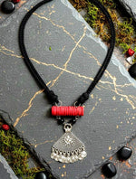 Crimson Rhythm Necklace