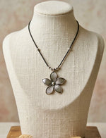 Wild Bloom Flower Pendant Necklace