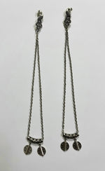 Peacock Majesty Chain Drop Earrings