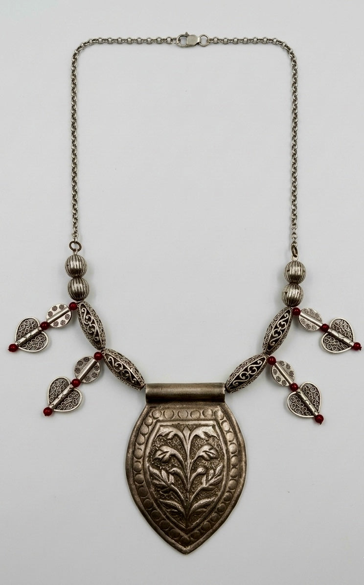 Tree Of Life Shield Pendant Necklace