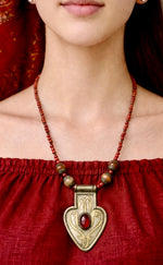 Heart of the Steppe Pendant Necklace