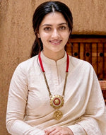 Lakshmi Temple Gold Pendant Necklace