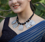 Veer Gatha Warrior Plaque Necklace