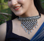 Pushpa Jaal Floral Bib Choker