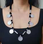 🪙 Mudraka – Vintage Coin Tribal Necklace