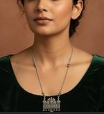 Rustic Charm Oxidised Necklace