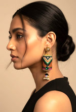 Rangrez Noor Premium Handcrafted Jhumka Earrings