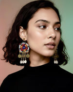Rangoli Aura Premium Handcrafted Earrings