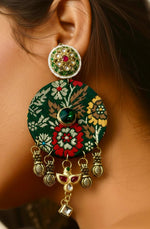 Emerald Garden Premium Handcrafted Earrings