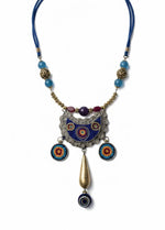 Ocean Mandala Statement Necklace