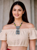 Vishnu Arch Deity Multicolour Bead Necklace