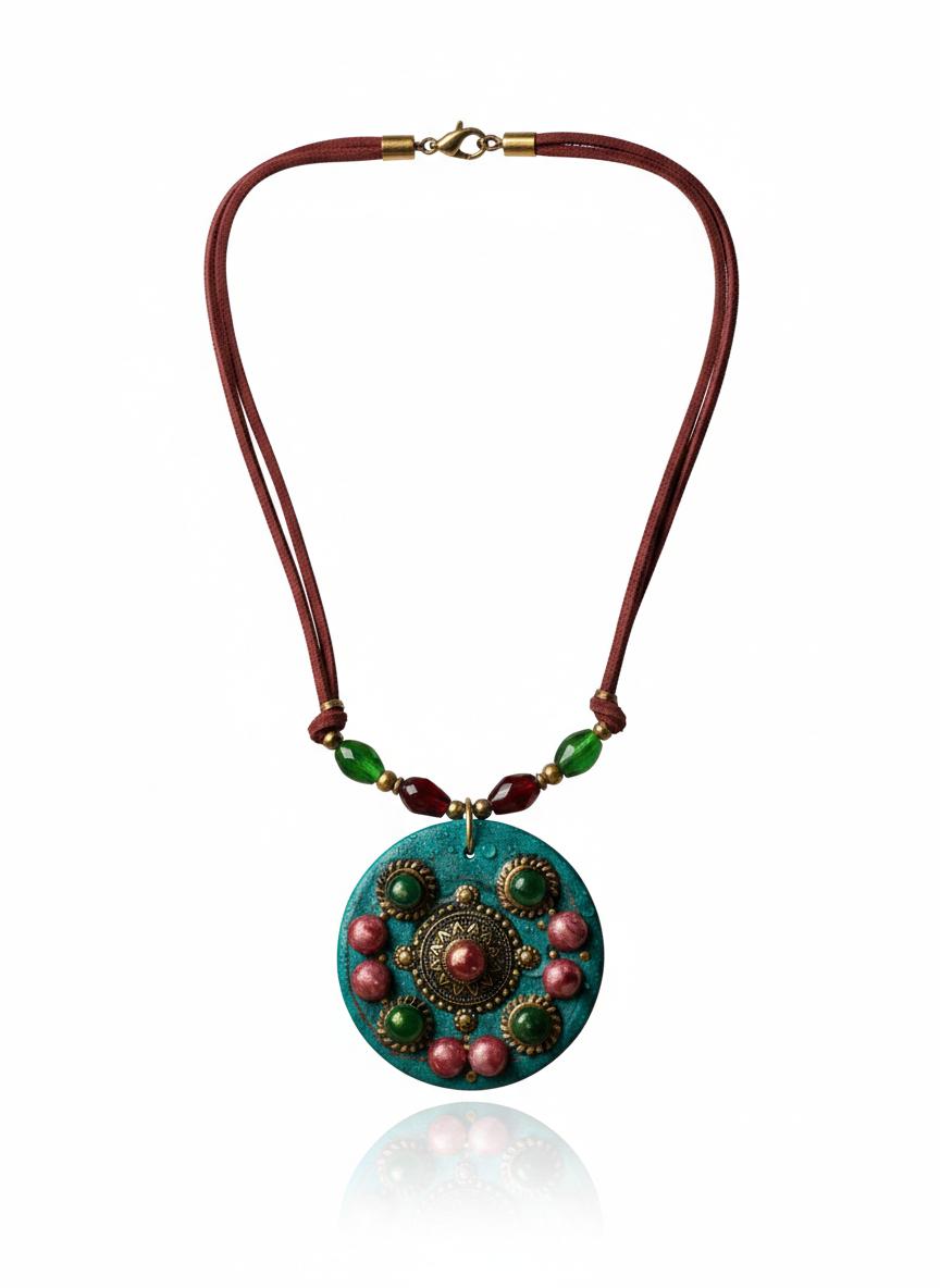 Ottoman Leaf Heritage Necklace