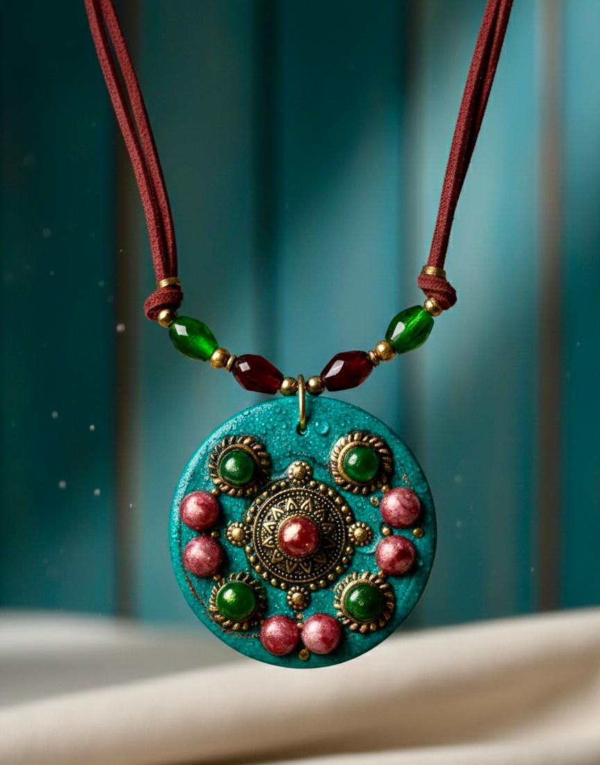 Ottoman Leaf Heritage Necklace