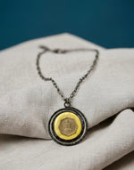 Dharohar Coin Fusion Pendant Necklace