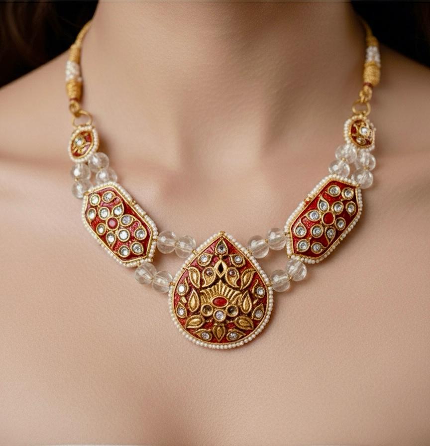 Riyasat Kundan Heritage Necklace