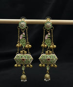 Gulbahaar Kundan Charm Drop Earrings