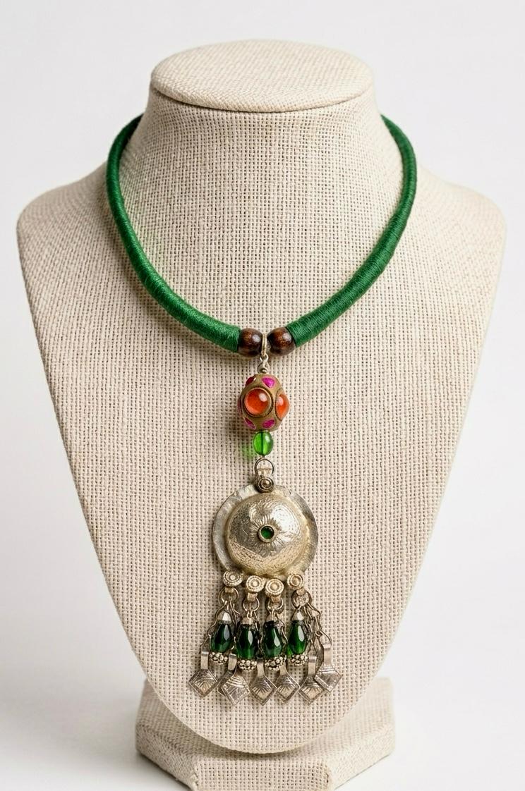 Authentic Afghan Tribal Choker Necklace