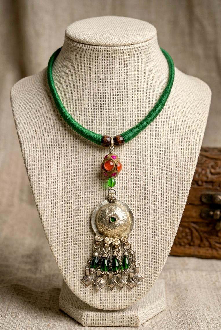 Authentic Afghan Tribal Choker Necklace