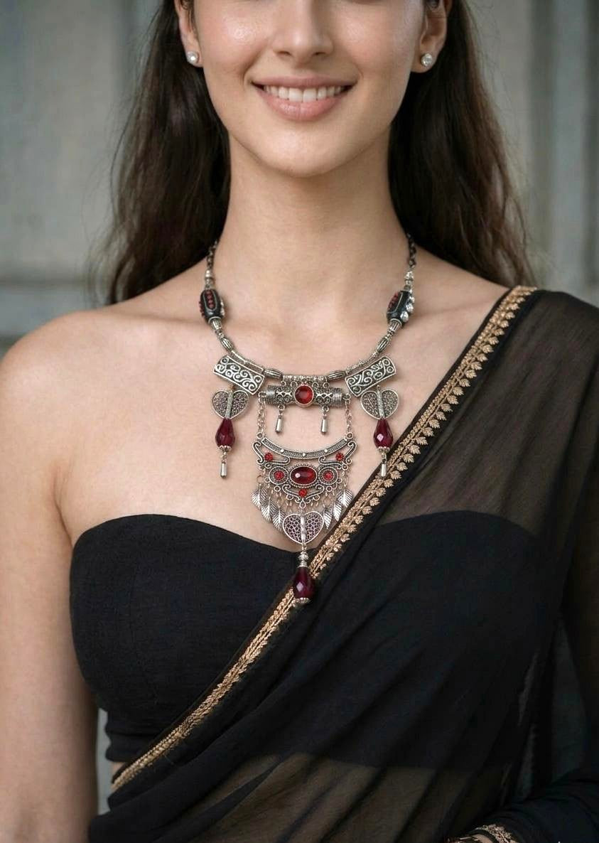 Turkish Tribal Statement Necklace