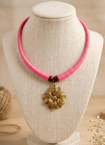 Dhokra Style Hasli Statement Necklace
