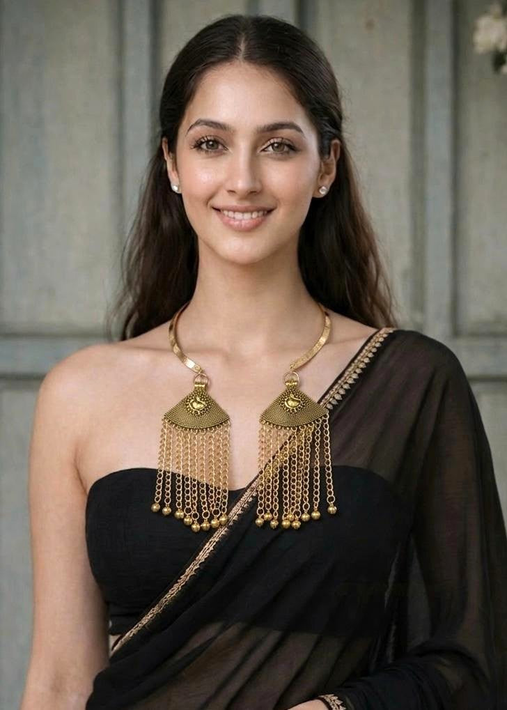 Temple Antique Hasli Statement Necklace