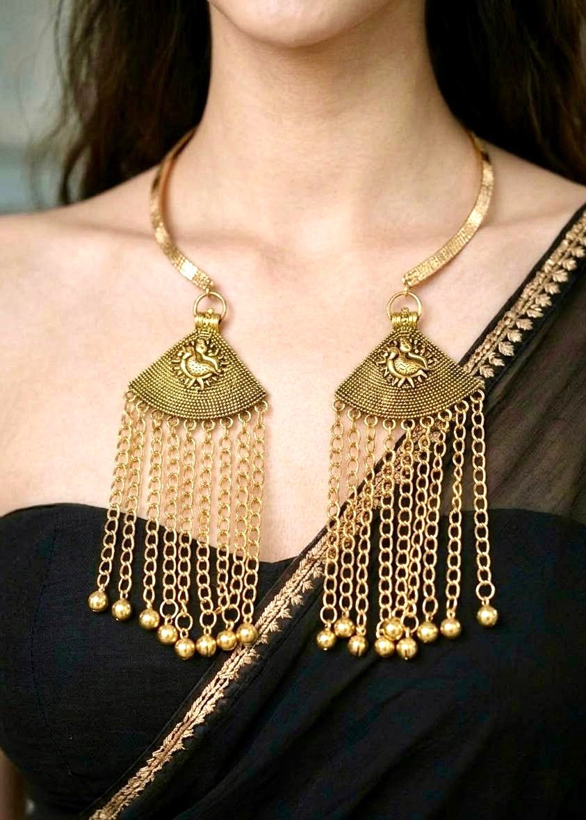 Temple Antique Hasli Statement Necklace