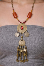 Afghan Nomadic Kuchi Statement Necklace