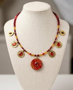 Vintage Turkish Medallion Choker Necklace 1
