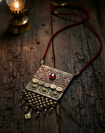 Authentic Afghan Tribal Statement Necklace