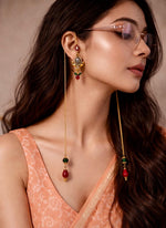 Kashmiri Dejhoor Athoor Earrings