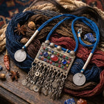 Sahar Ziba Rectangular Talisman Necklace