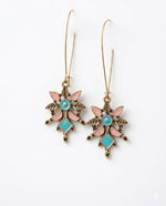 Spring Blossom Ottoman Drop Earrings