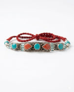 Silk Route Turquoise Coral Choker