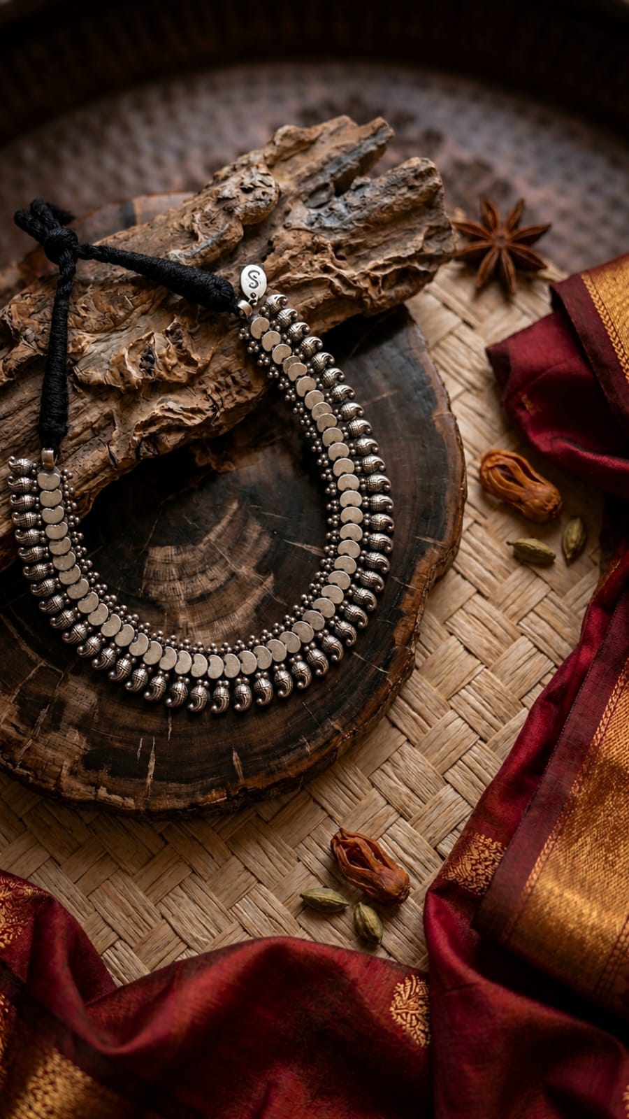 Lakshmi Kasu Coin Collar Choker