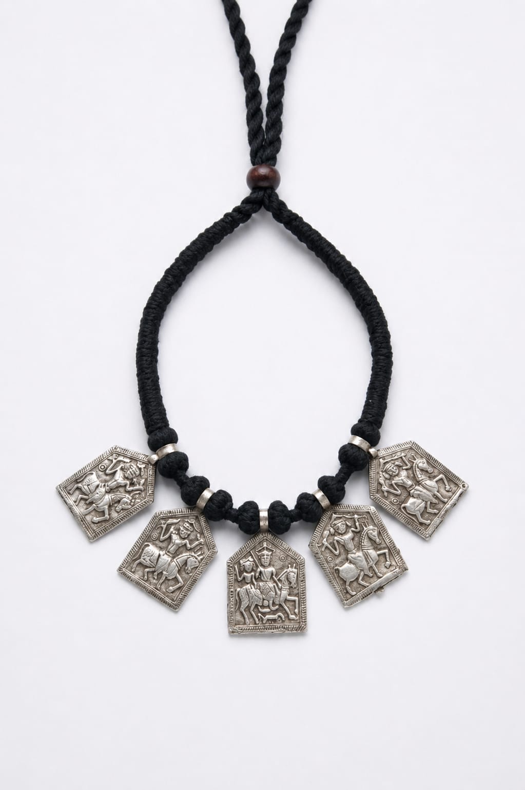 Veer Gatha Warrior Plaque Necklace