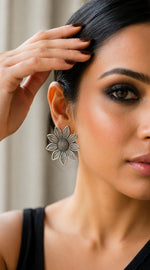 Surajmukhi Floral Stud Earrings