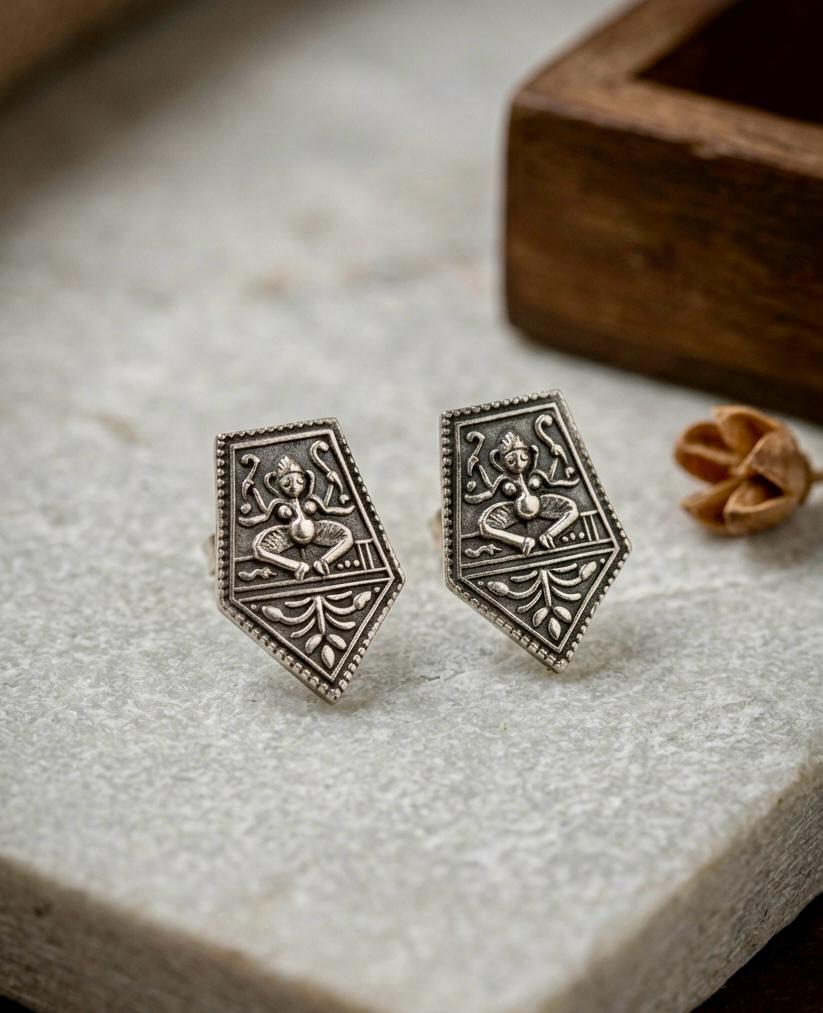 Nartaki Goddess Stud Earrings