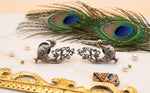 Folk Tale Peacock Studs