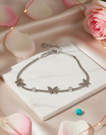 Silver Flutter Bracelet