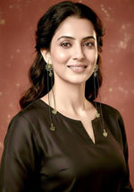 Floral Kashmiri Dejhoor Earrings