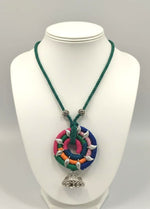 Riva Thread Hoop Necklace
